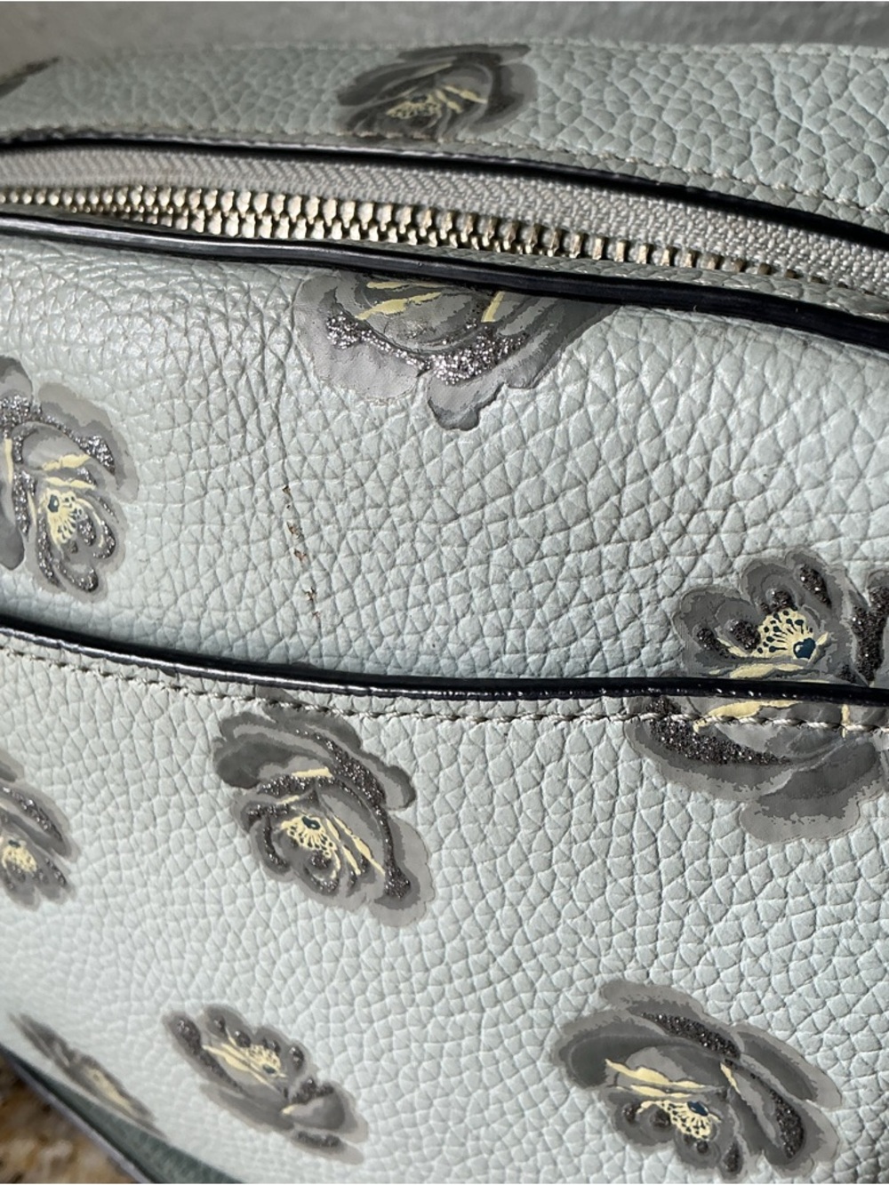 Coach Rose Print Camera Bag - Picture 7 of 7